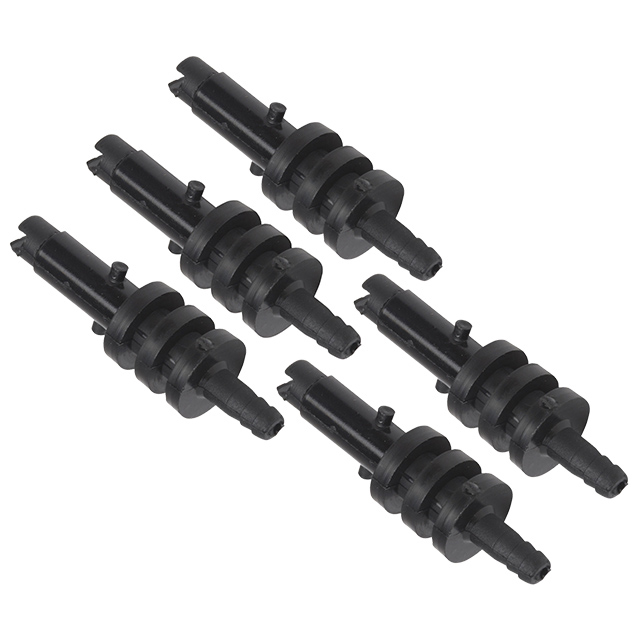 MALE CONNECTER LARGE BARB 5/PK