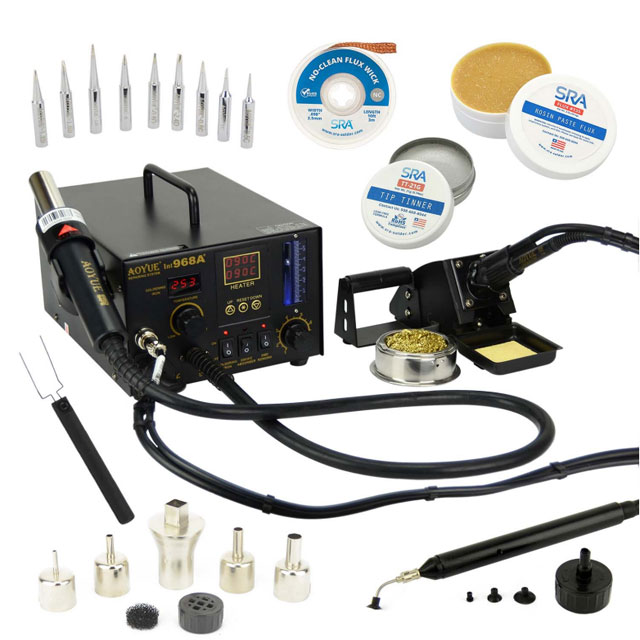 AOYUE 968A+ 4  IN 1 DIGITAL HOT