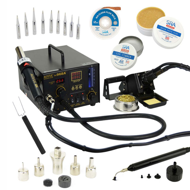 AOYUE 968A+ 4  IN 1 DIGITAL HOT