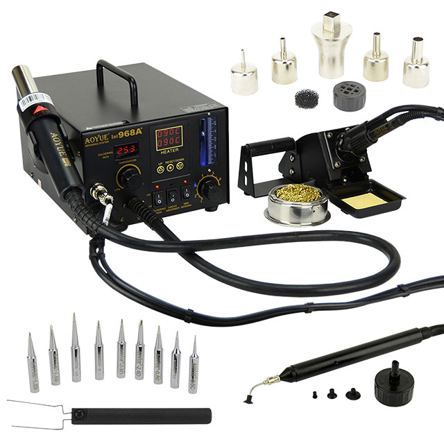 968A+ 4  IN 1 DIGITAL HOT AIR