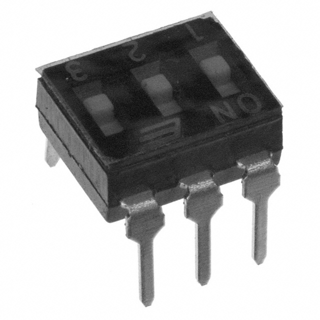 SWITCH SLIDE DIP SPST 0.025A 24V
