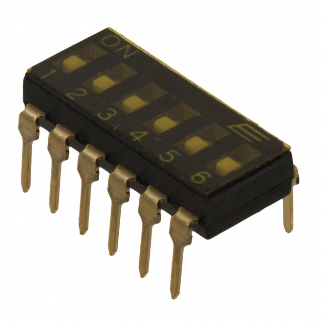 SWITCH SLIDE DIP SPST 0.025A 24V
