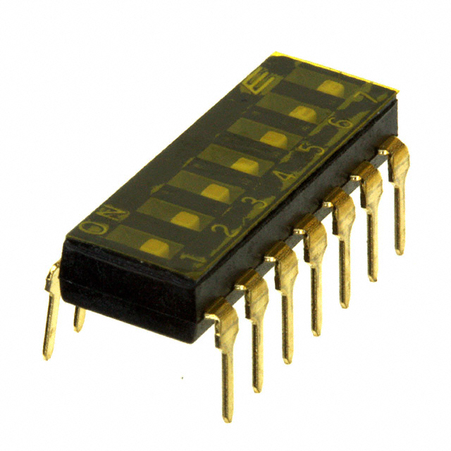 SWITCH SLIDE DIP SPST 0.025A 24V