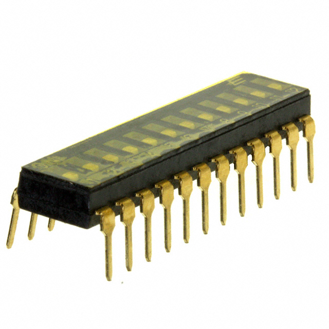 SWITCH SLIDE DIP SPST 0.025A 24V