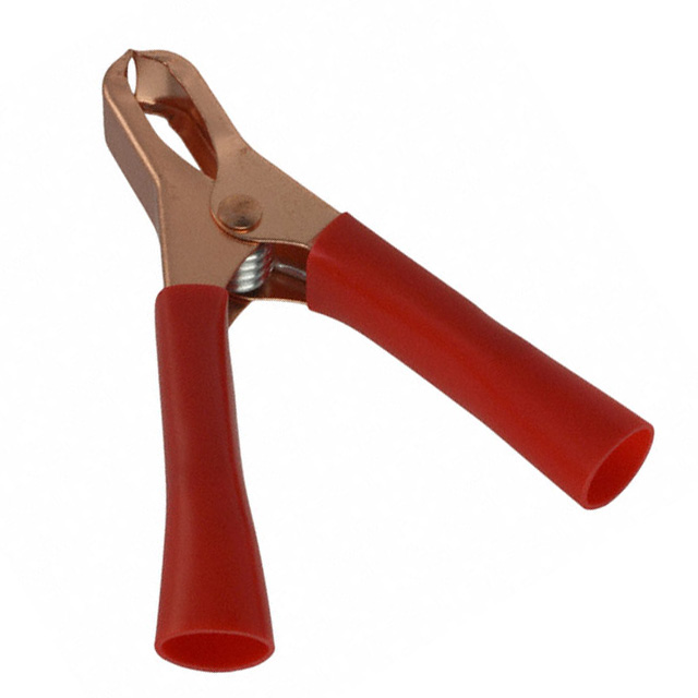 BATTERY CLIP STEEL INSUL 50A