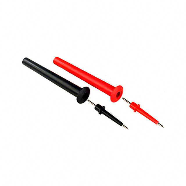 PROBE PIN TIP SET/2 RED/BLK