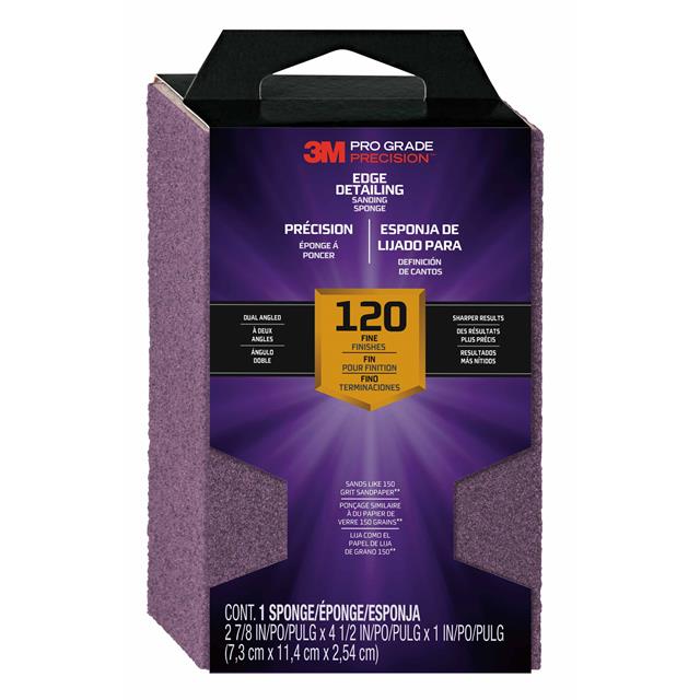 SANDING SPONGE FINE 0.45" X2.88"