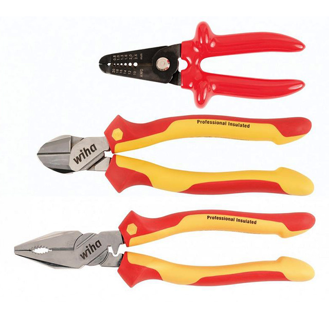 INSULATED PLIERS & CUTTERS 3 PC.