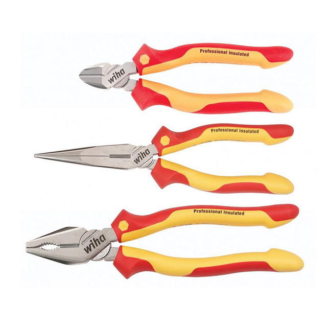 INSULATED PLIERS & CUTTERS 3 PC.