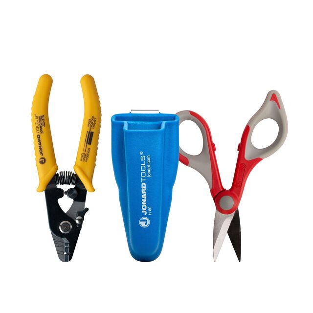 KIT WITH FIBER OPTIC CUTTER