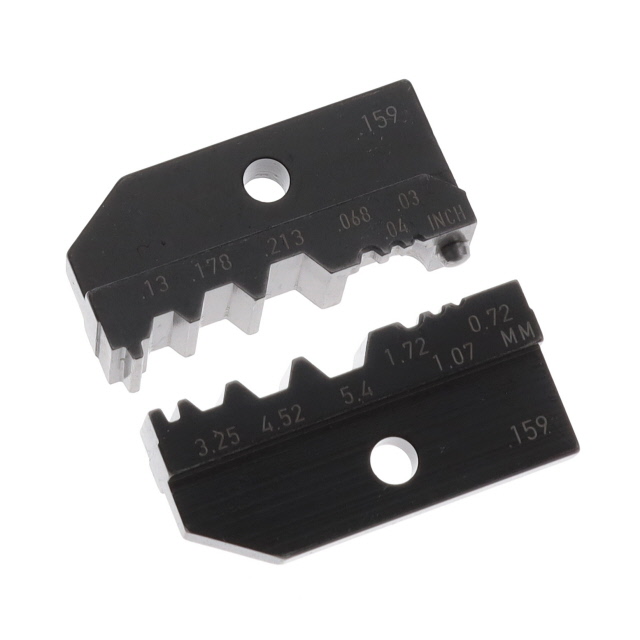 CRIMP DIE SET FOR CRIMPING OF PL