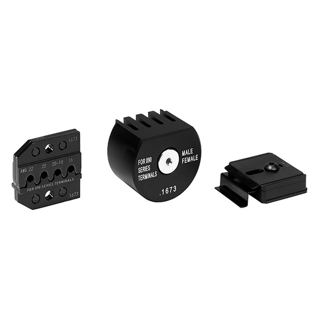 CRIMPING DIE LOCATOR/ WIRE STOP