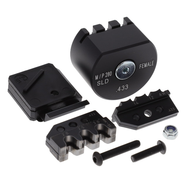 CRIMP.DIE SET+LOC.+WIRE STOP FOR