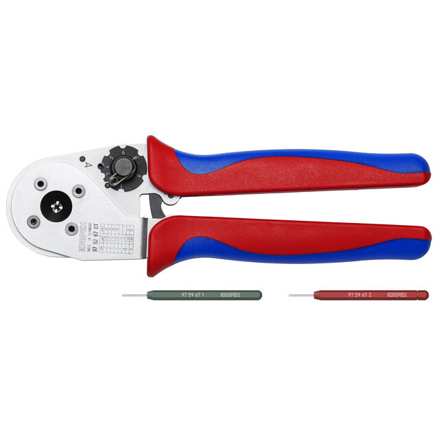 CRIMPING PLIERS - FOUR-MANDREL F