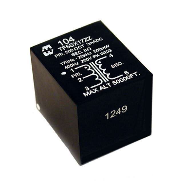 AUDIO XFMR 10K / 2KCT TH