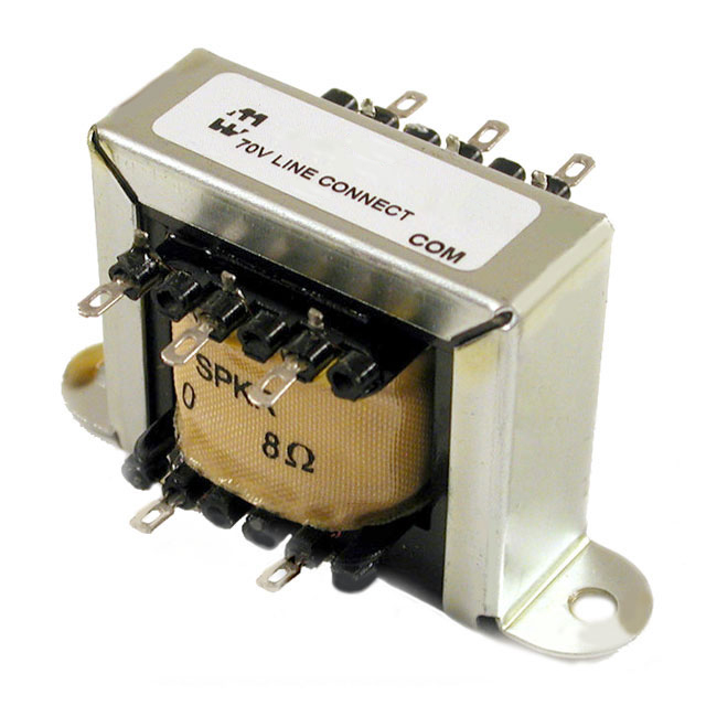AUDIO XFMR 16, 8 / 70V CHAS MNT