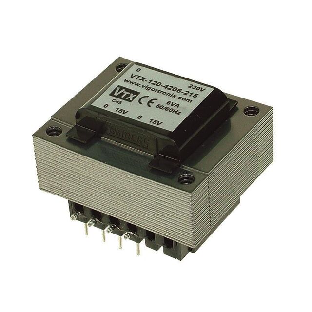 PWR XFMR PCB 6VA 2X115V
